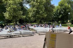 Der Kurpark in Bad Soden füllte sich zusehendst!